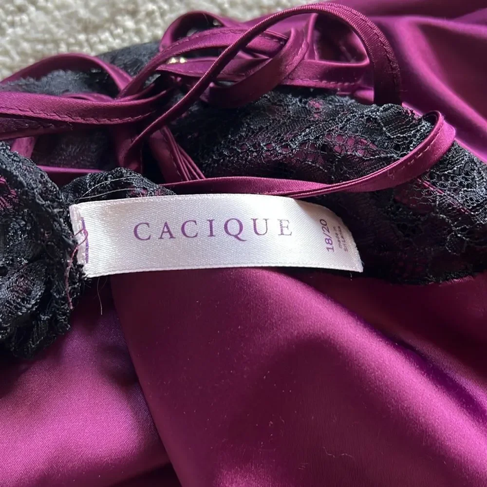 Lane Bryant Cacique Sexy Slip Dress 18/20 - Picture 8 of 12